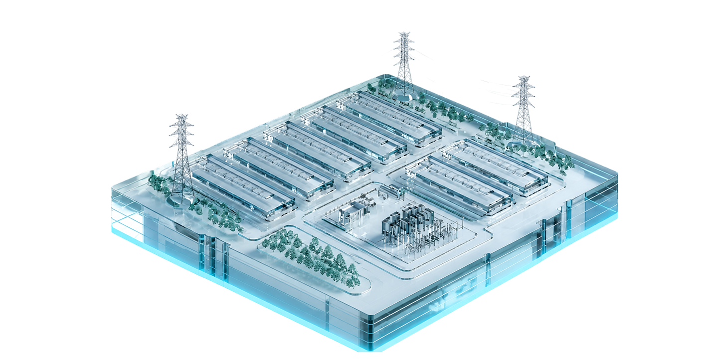 Data Center Valley campus render